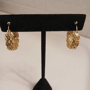Technibond Byzantine Link Earrings